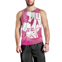 Pink Polynesia Father's Day Men Tank Top Dad You Are My Hero LT14 - Polynesian Pride
