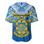 Tuvalu Independence Day Baseball Jersey Tuvaluan Proud 45th Anniversary Polynesian Pattern LT14 - Polynesian Pride