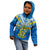 Tuvalu Independence Day Kid Hoodie Tuvaluan Proud 45th Anniversary Polynesian Pattern LT14 - Polynesian Pride