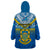 Tuvalu Independence Day Wearable Blanket Hoodie Tuvaluan Proud 45th Anniversary Polynesian Pattern LT14 - Polynesian Pride