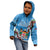 Personalised Fiji Day Kid Hoodie Fijian Tagimaucia Flower Polynesian Mix Tapa Pattern LT14 - Polynesian Pride