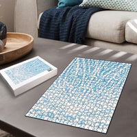 Blue New Zealand Puhoro Maori Tattoo Puzzle