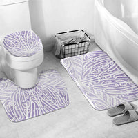Purple New Zealand Puhoro Maori Tattoo Bathroom Set