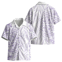 Purple New Zealand Puhoro Maori Tattoo Kid Hawaiian Shirt LT14 - Polynesian Pride