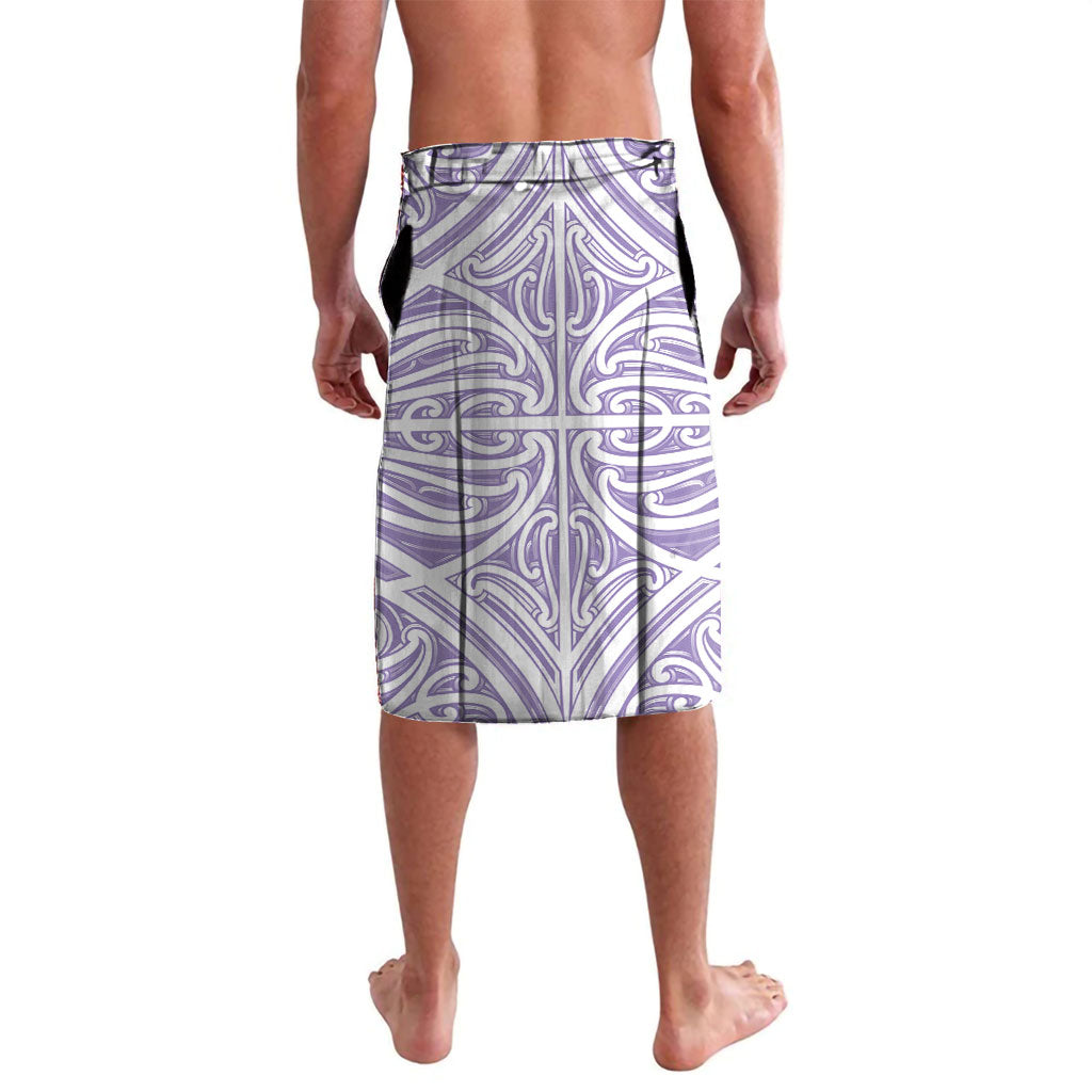 Purple New Zealand Puhoro Maori Tattoo Lavalava