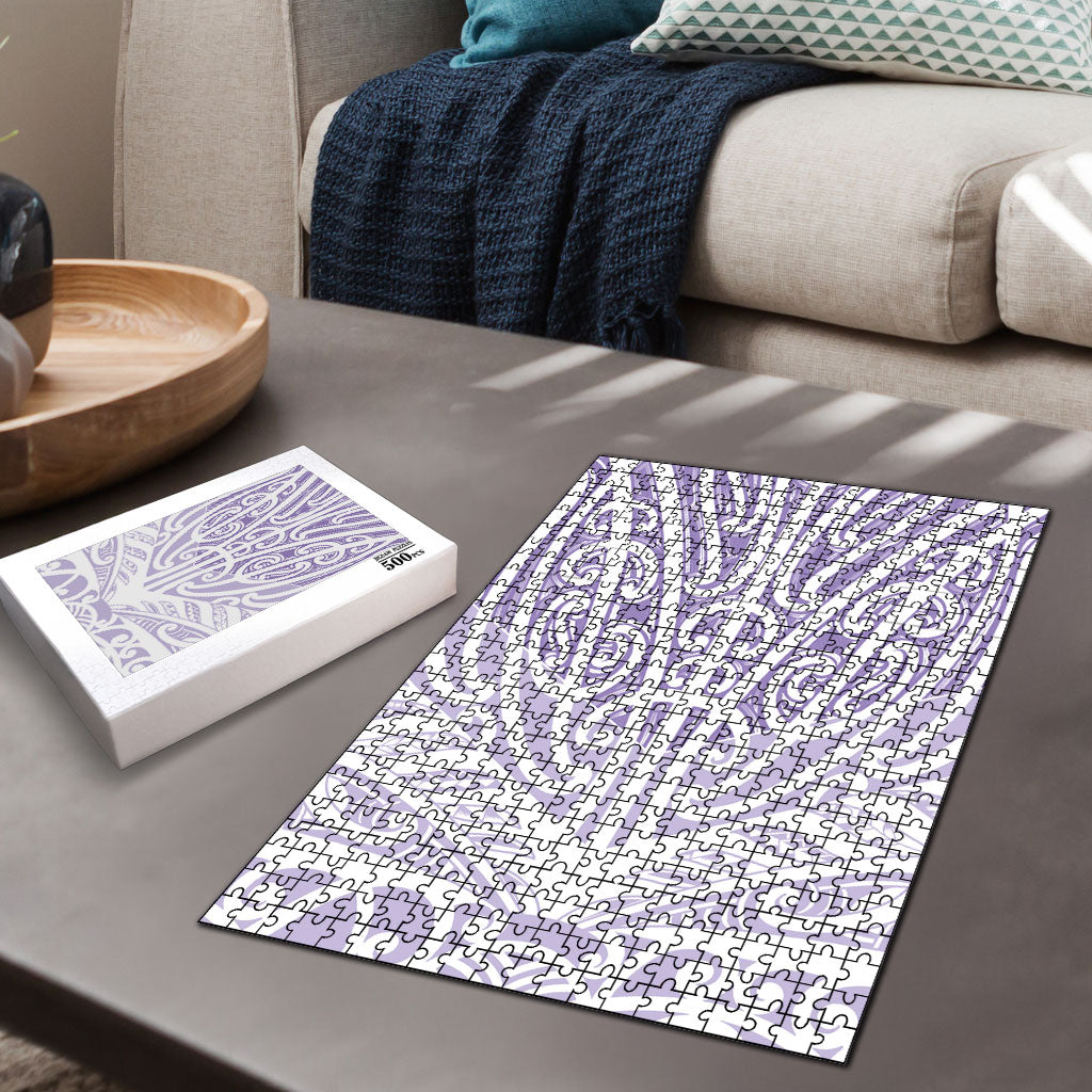 Purple New Zealand Puhoro Maori Tattoo Puzzle