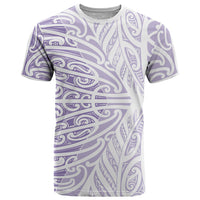 Purple New Zealand Puhoro Maori Tattoo T Shirt