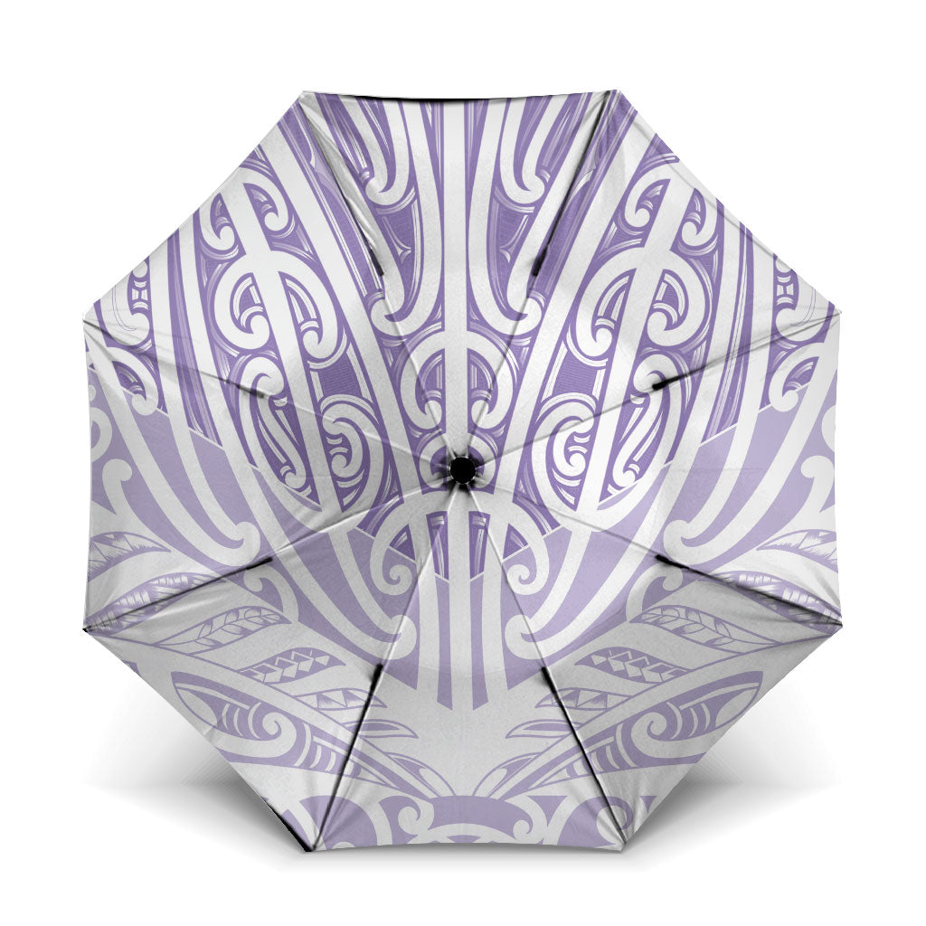 Purple New Zealand Puhoro Maori Tattoo Umbrella
