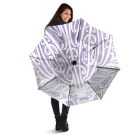 Purple New Zealand Puhoro Maori Tattoo Umbrella