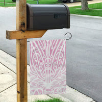 Pink New Zealand Puhoro Maori Tattoo Garden Flag