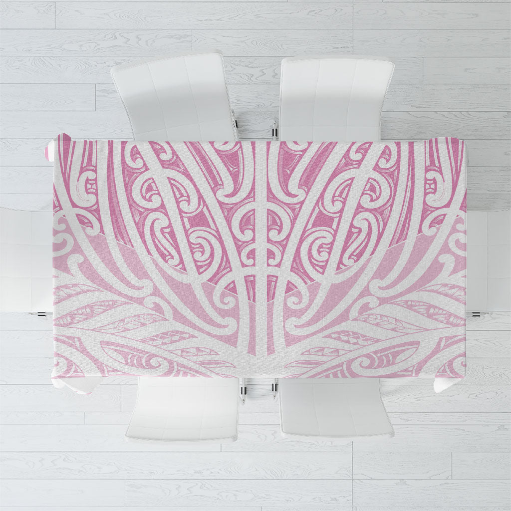 Pink New Zealand Puhoro Maori Tattoo Tablecloth LT14 Pink - Polynesian Pride