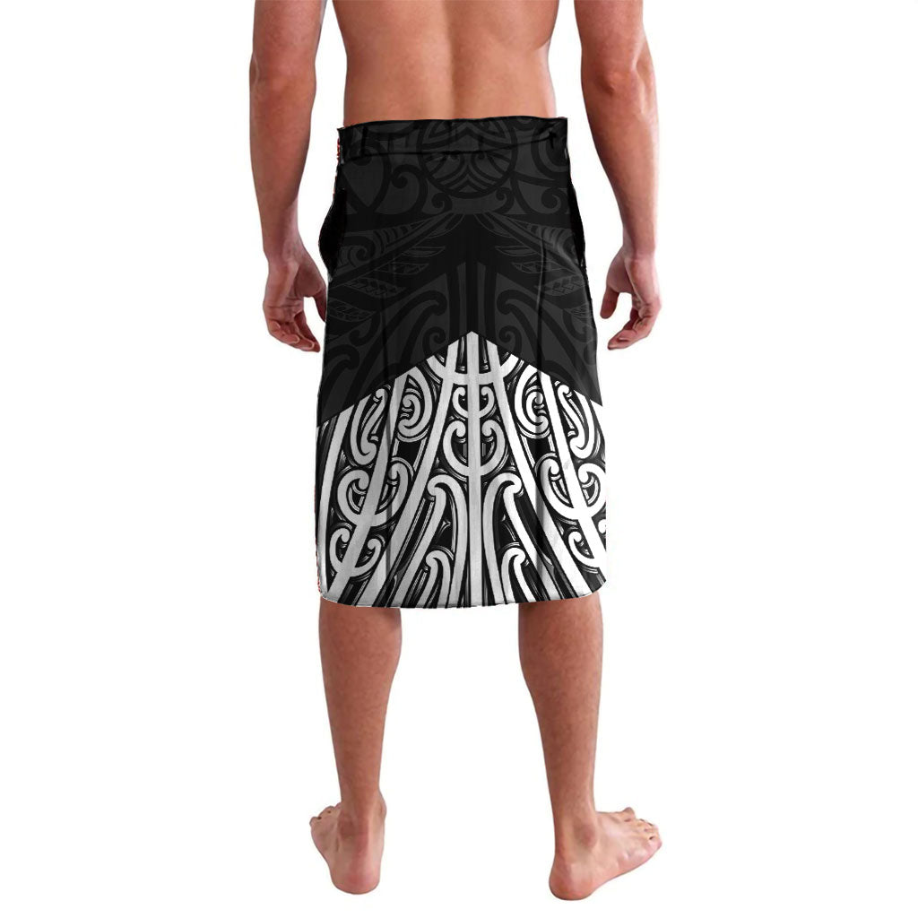 Black New Zealand Puhoro Maori Tattoo Lavalava