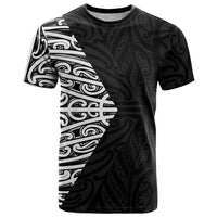 Black New Zealand Puhoro Maori Tattoo T Shirt