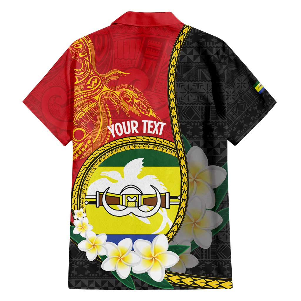 Personalised PNG Morobe Provins Family Matching Summer Maxi Dress and Hawaiian Shirt Papua New Guinea Plumeria Melanesian Pattern - Polynesian Pride