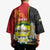 Personalised PNG Morobe Provins Kimono Papua New Guinea Plumeria Melanesian Pattern - Polynesian Pride