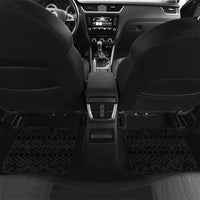 Personalised PNG Sauten Hailans Car Mats Papua New Guinea Plumeria Melanesian Pattern - Polynesian Pride