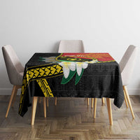 Personalised PNG Sauten Hailans Tablecloth Papua New Guinea Plumeria Melanesian Pattern LT14 - Polynesian Pride