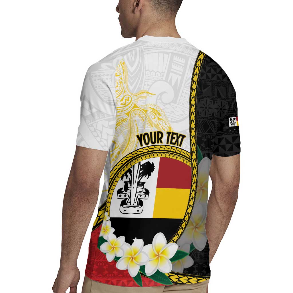 Personalised PNG Madang Provins Rugby Jersey Papua New Guinea Plumeria Melanesian Pattern LT14 - Polynesian Pride