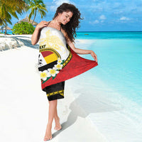 Personalised PNG Madang Provins Sarong Papua New Guinea Plumeria Melanesian Pattern - Polynesian Pride