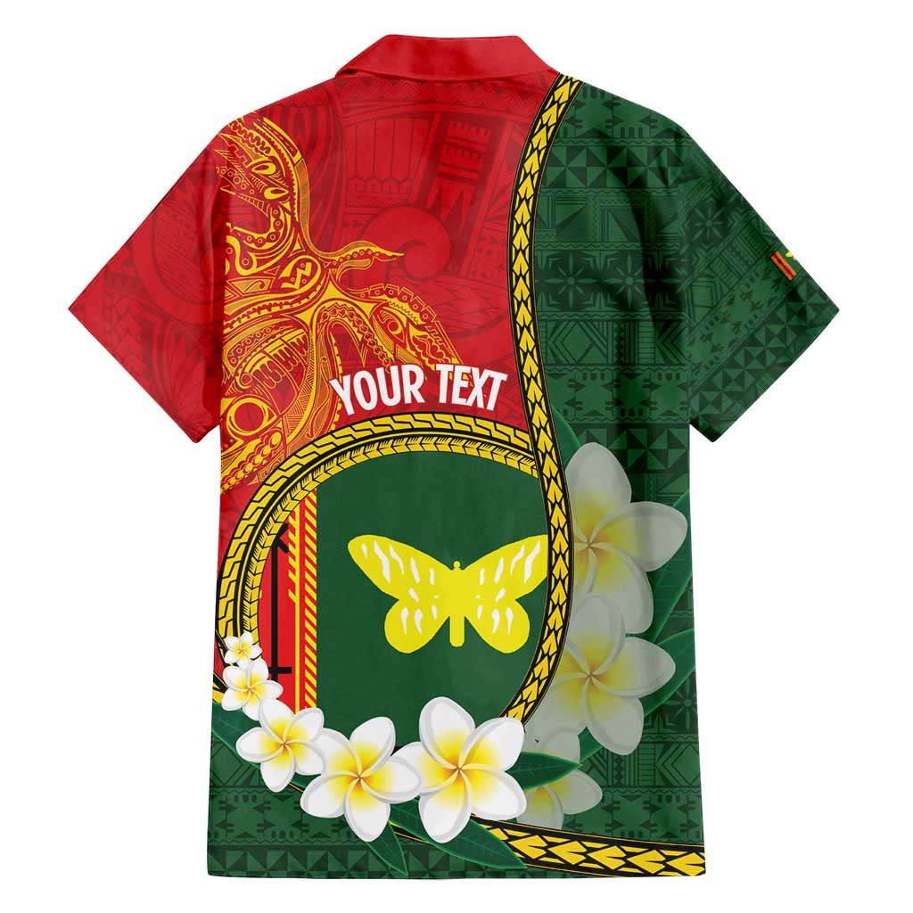 Personalised PNG Oro Provins Family Matching Long Sleeve Bodycon Dress and Hawaiian Shirt Papua New Guinea Plumeria Melanesian Pattern - Polynesian Pride