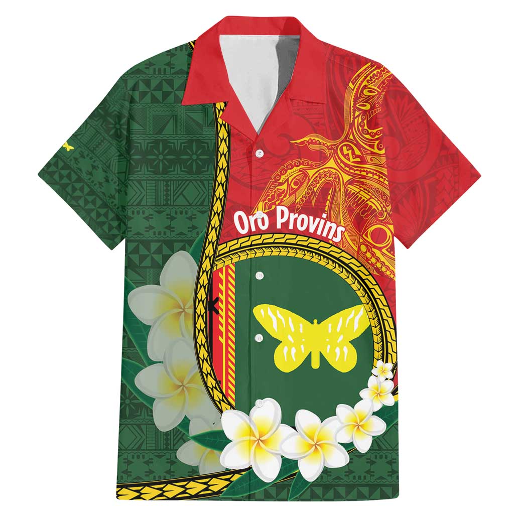 Personalised PNG Oro Provins Family Matching Mermaid Dress and Hawaiian Shirt Papua New Guinea Plumeria Melanesian Pattern - Polynesian Pride