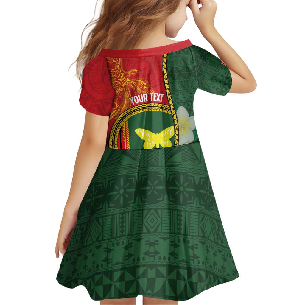 Personalised PNG Oro Provins Family Matching Puletasi and Hawaiian Shirt Papua New Guinea Plumeria Melanesian Pattern - Polynesian Pride
