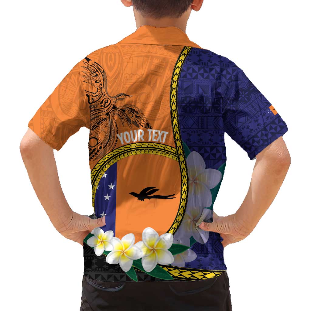 Personalised PNG Niu Ailan Family Matching Puletasi and Hawaiian Shirt Papua New Guinea Plumeria Melanesian Pattern - Polynesian Pride