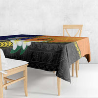 Personalised PNG Niu Ailan Tablecloth Papua New Guinea Plumeria Melanesian Pattern LT14 - Polynesian Pride