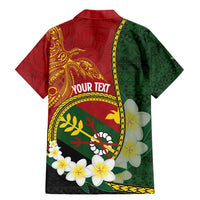 Personalised PNG Simbu Provins Family Matching Mermaid Dress and Hawaiian Shirt Papua New Guinea Plumeria Melanesian Pattern - Polynesian Pride