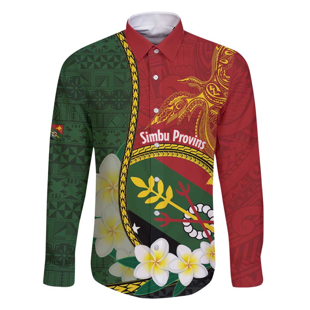 Personalised PNG Simbu Provins Family Matching Short Sleeve Bodycon Dress and Hawaiian Shirt Papua New Guinea Plumeria Melanesian Pattern - Polynesian Pride