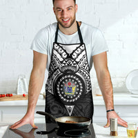 Cook Islands Manta Ray Apron Kuki Airani Tattoo Black Color LT14 - Polynesian Pride