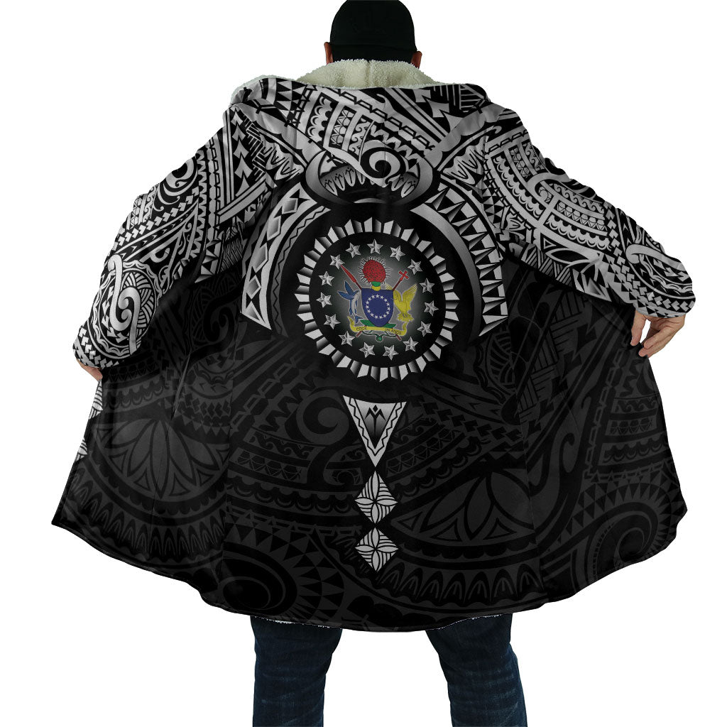 Cook Islands Manta Ray Cloak Kuki Airani Tattoo Black Color LT14 - Polynesian Pride
