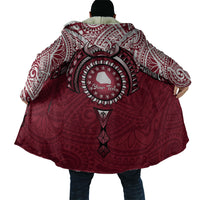 Personalised Cook Islands Mangaia Cloak Map With Kuki Airani Manta Ray Tattoo LT14 - Polynesian Pride