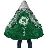 Personalised Cook Islands Rarotonga Cloak Map With Kuki Airani Manta Ray Tattoo