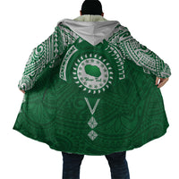Personalised Cook Islands Rarotonga Cloak Map With Kuki Airani Manta Ray Tattoo