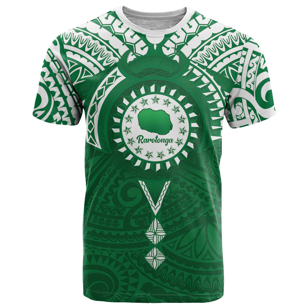 Personalised Cook Islands Rarotonga T Shirt Map With Kuki Airani Manta Ray Tattoo