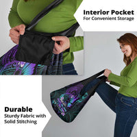 Polynesia Suicide Prevention Awareness Grocery Bag Your Life Is Worth Living For Polynesian Purple