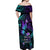 Polynesia Suicide Prevention Awareness Off Shoulder Maxi Dress Your Life Is Worth Living For Polynesian Purple Pattern LT14 - Polynesian Pride