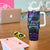 Polynesia Suicide Prevention Awareness Tumbler With Handle Your Life Is Worth Living For Polynesian Purple Pattern