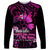 Polynesia Suicide Prevention Awareness Long Sleeve Shirt Your Life Is Worth Living For Polynesian Pink Pattern LT14 Unisex Pink - Polynesian Pride