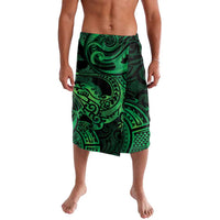 New Zealand Tuatara Lavalava Aotearoa Maori Clematis Flowers - Green LT14 Green - Polynesian Pride