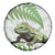 Green New Zealand Tuatara Spare Tire Cover Aotearoa Sphenodon Punctatus Silver Fern