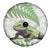 Green New Zealand Tuatara Spare Tire Cover Aotearoa Sphenodon Punctatus Silver Fern