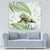 Green New Zealand Tuatara Tapestry Aotearoa Sphenodon Punctatus Silver Fern