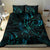 New Zealand Skink Bedding Set Aotearoa Maori Mix Paua Shell