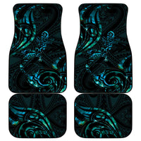 New Zealand Skink Car Mats Aotearoa Maori Mix Paua Shell LT14 - Polynesian Pride