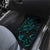 New Zealand Skink Car Mats Aotearoa Maori Mix Paua Shell