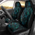 New Zealand Skink Car Seat Cover Aotearoa Maori Mix Paua Shell