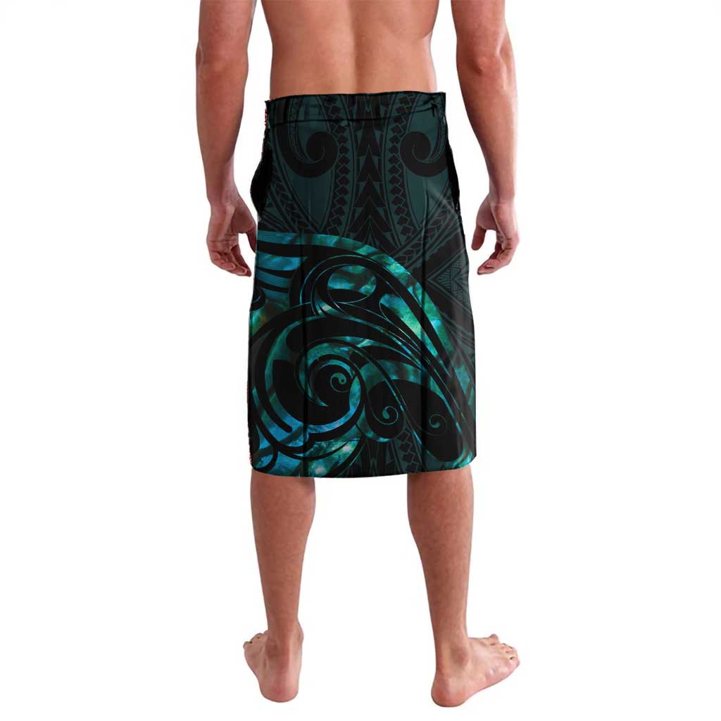 New Zealand Skink Lavalava Aotearoa Maori Mix Paua Shell LT14 - Polynesian Pride