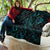 New Zealand Skink Quilt Aotearoa Maori Mix Paua Shell